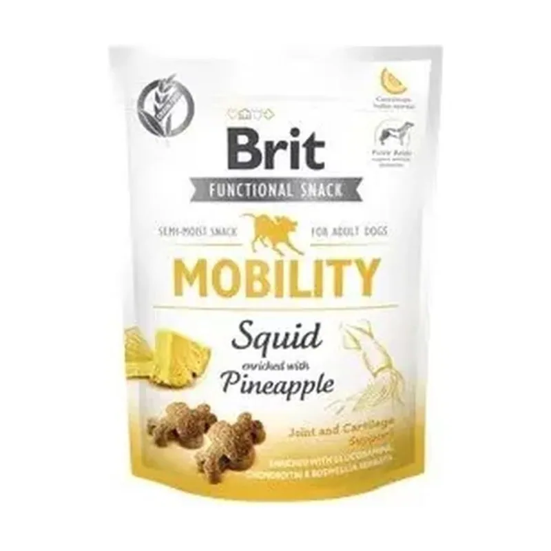 Brit Care Dog Functional Snack Mobility Calamar Snacks 150g