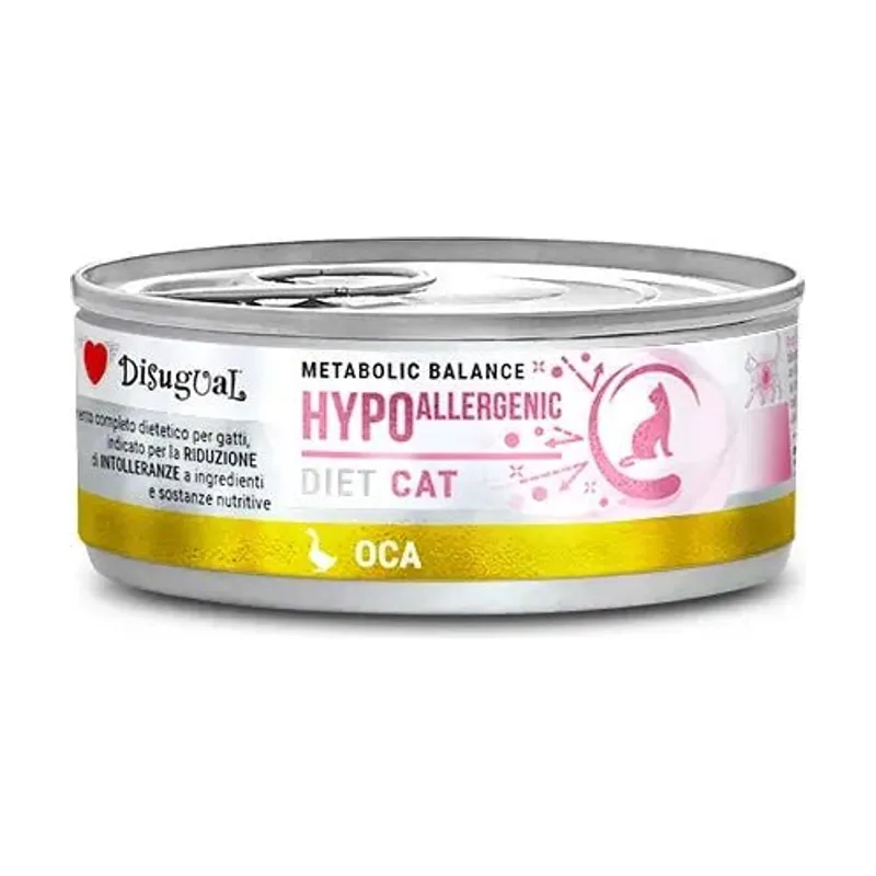Disugual Diet Cat Hypoallergenic Oca Paté Lata 85g 12