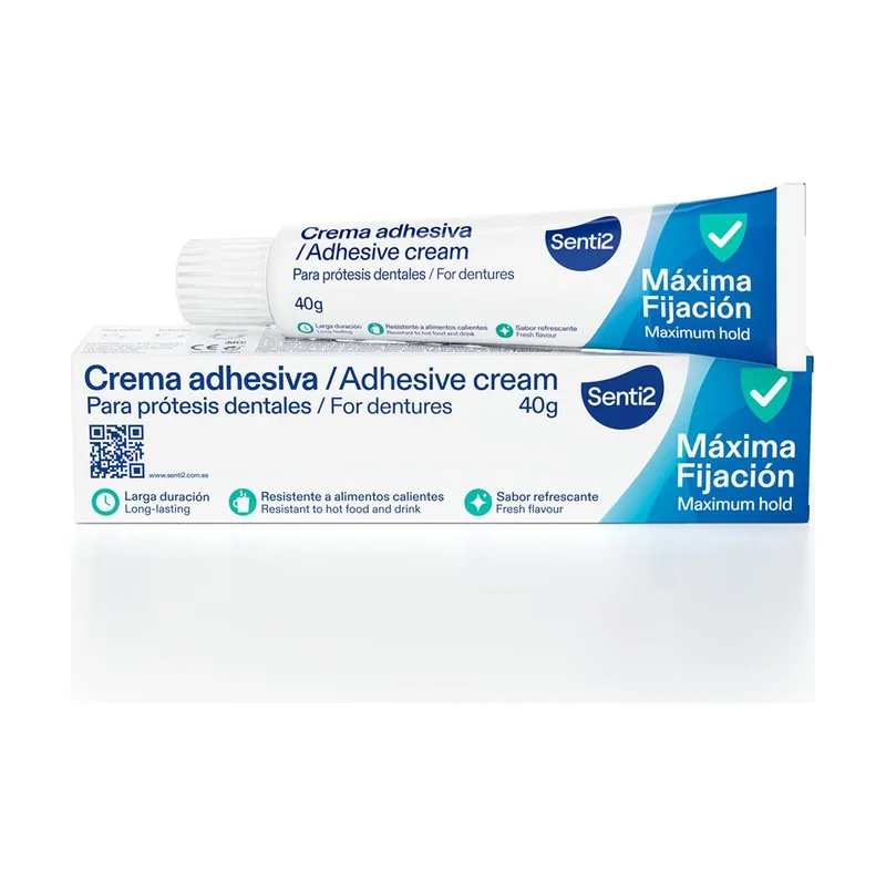 Senti2 Crema Adhesiva 40g
