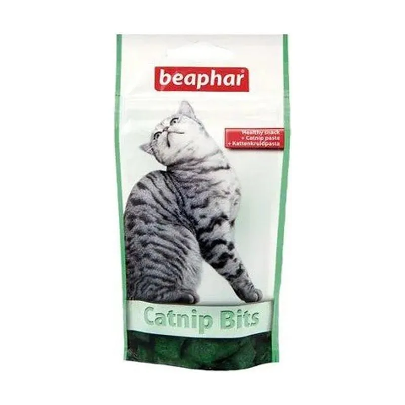 Beaphar Bocaditos Hierba Gato Snacks 18x35g