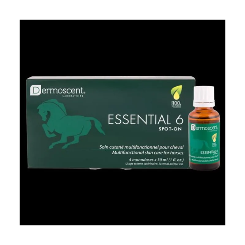Dermoscent Essential 6 Spot-On Caballos 4 x