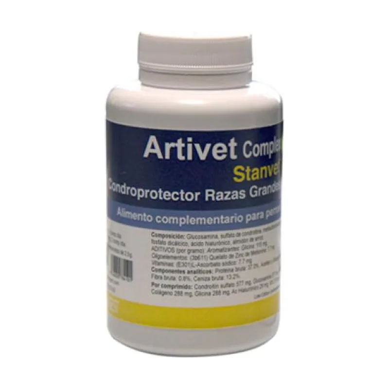 Stangest Artivet Complex Razas Grandes Suplemento 60 Tabletas