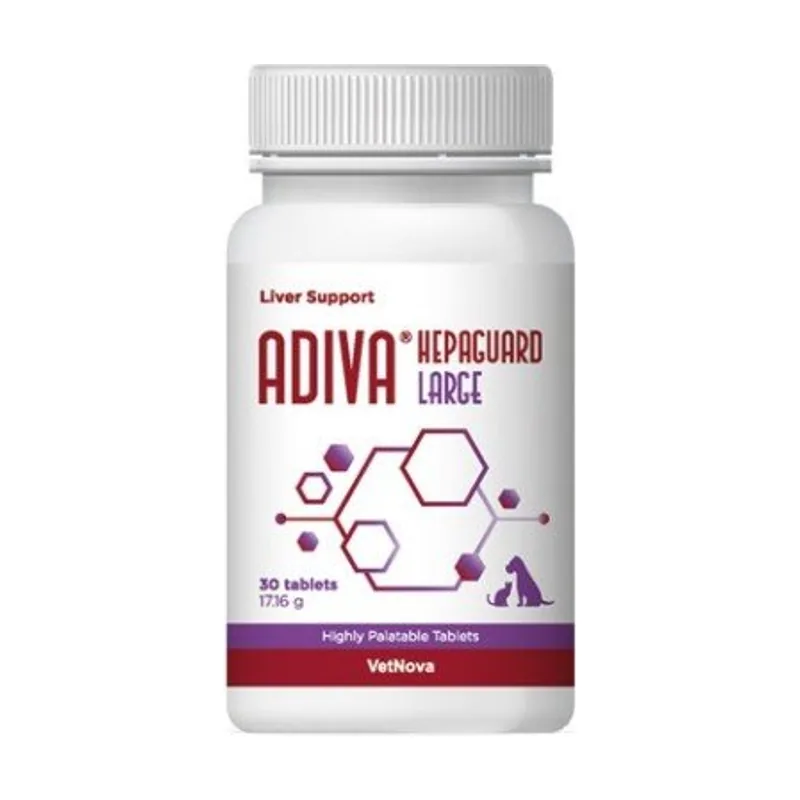 Vetnova Adiva Hepaguard Comprimidos 30