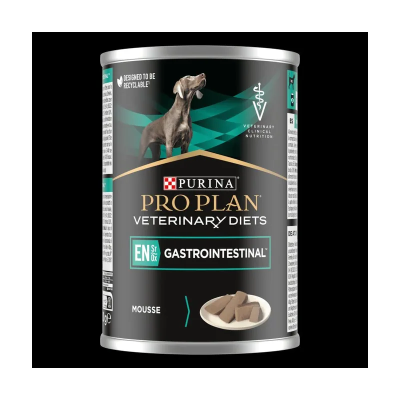Purina Pro Plan Vet Canine En Gastrointestinal Mousse 12 latas