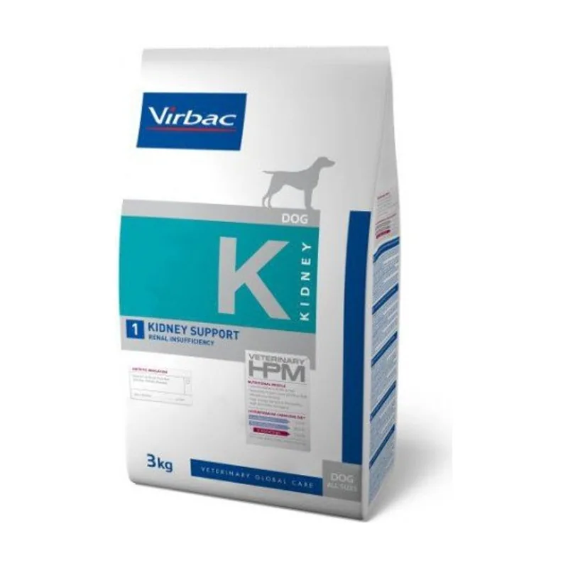 Virbac HPM Canino Kidney Support Alimento Sólido 3Kg
