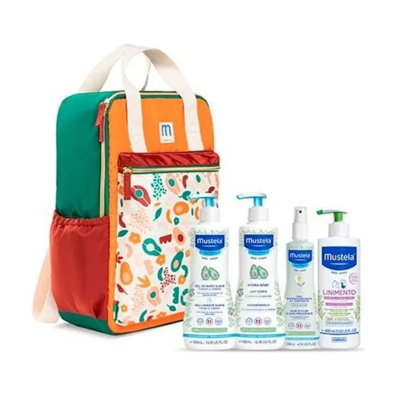 Mustela Mochila Family Adventures Terracota 1