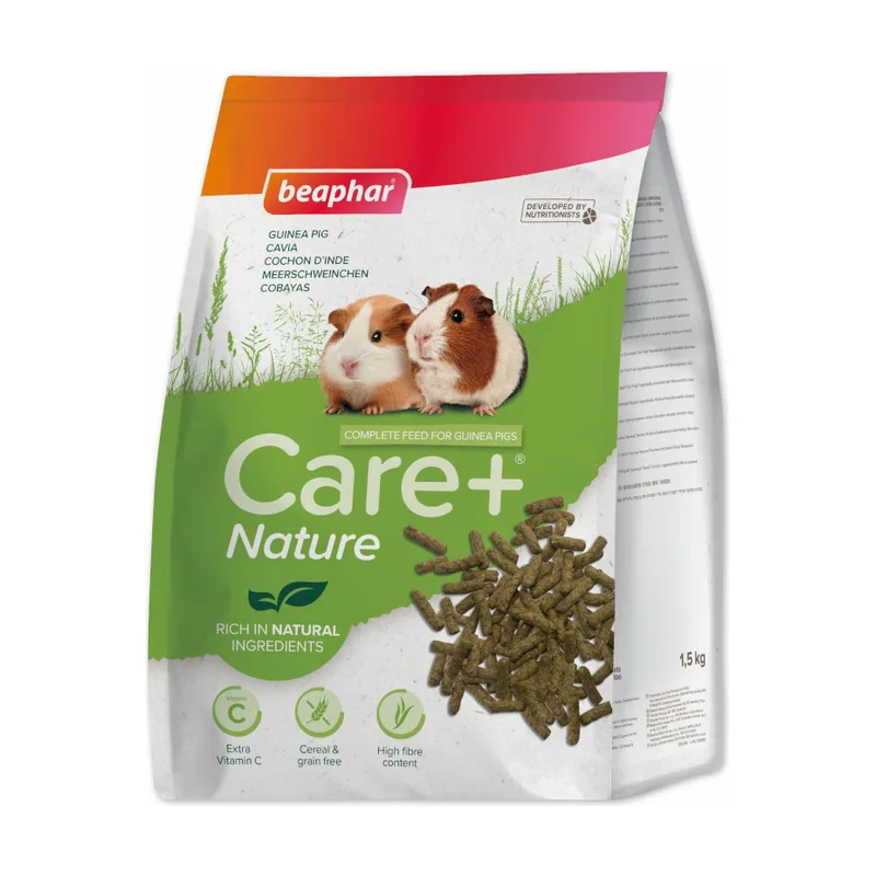 Beaphar Care+ Nature Alimento para Cobayas 1,5Kg