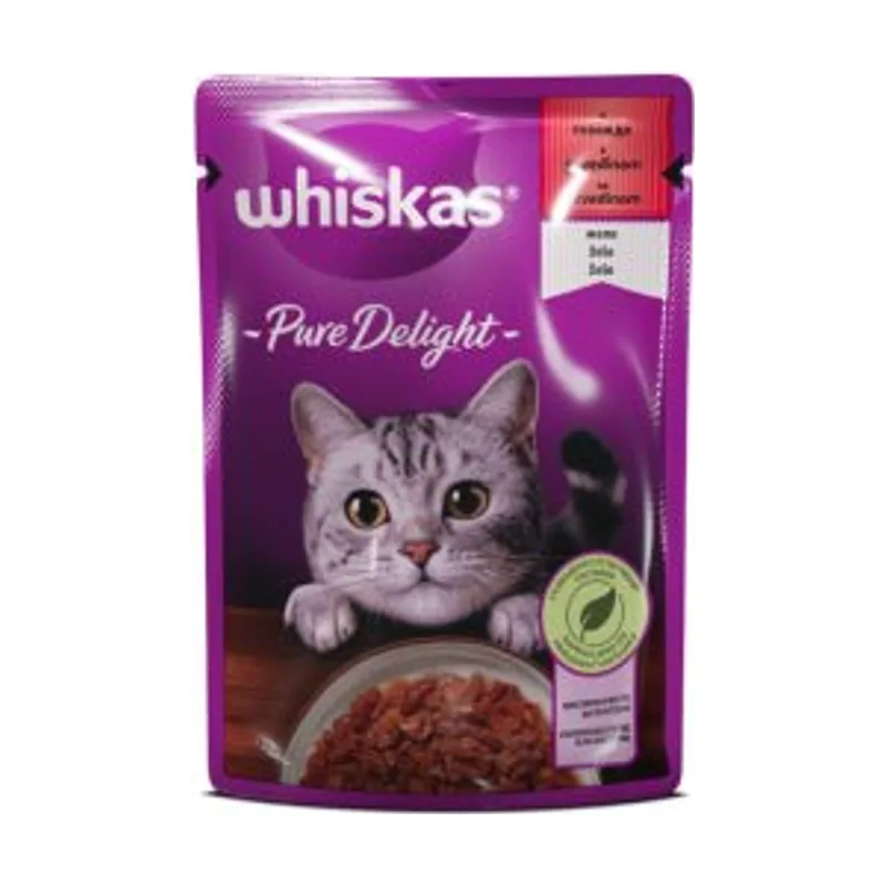 Whiskas Tasty Mix Chef's Choice Comida Húmeda para Gatos Adultos 85g 13 bolsas