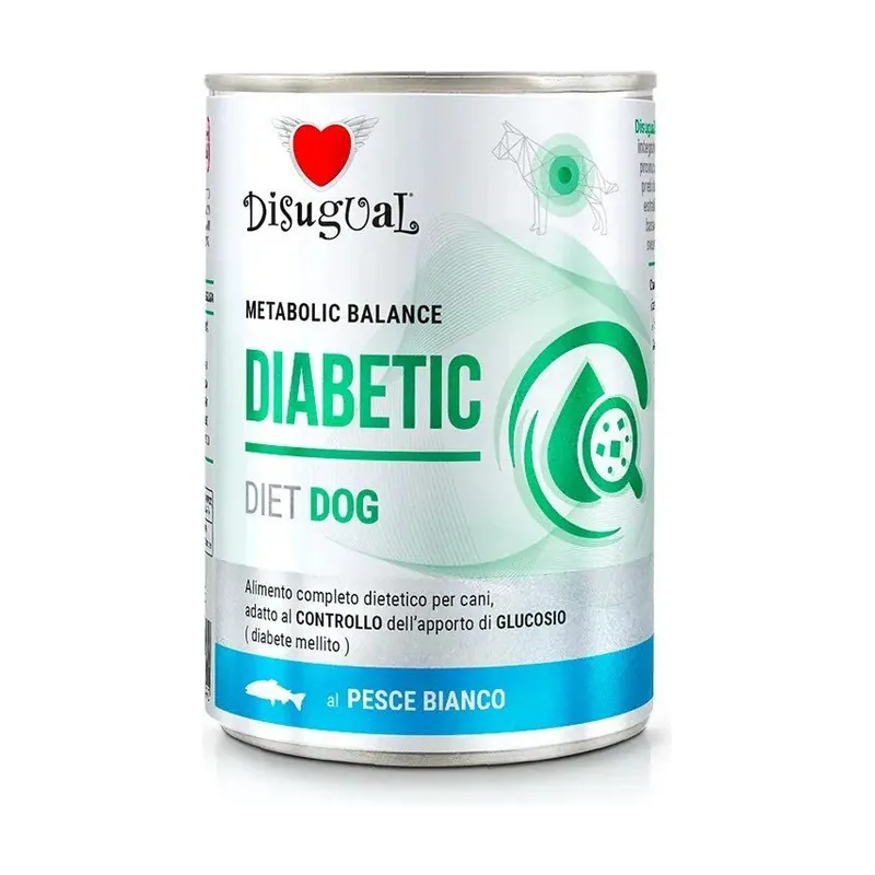 Disugual Diet Dog Diabético Pescado Blanco 400gr