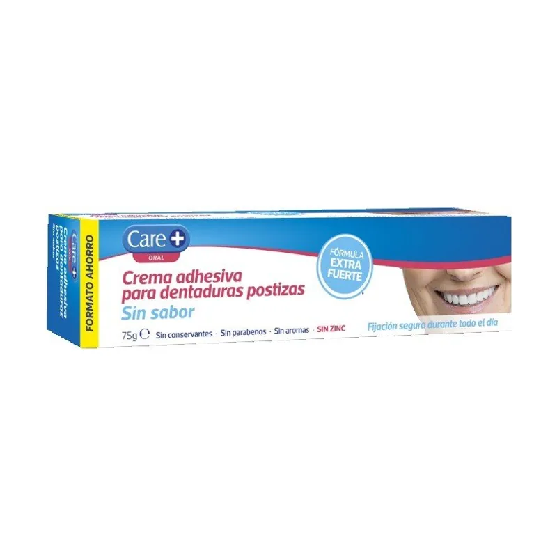 Careplus CARE+ Crema Adhesiva para Dentaduras Postizas 75g