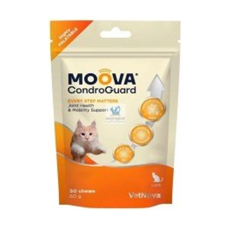 Vetnova Moova Condroguard Gato Suplemento 30 chews