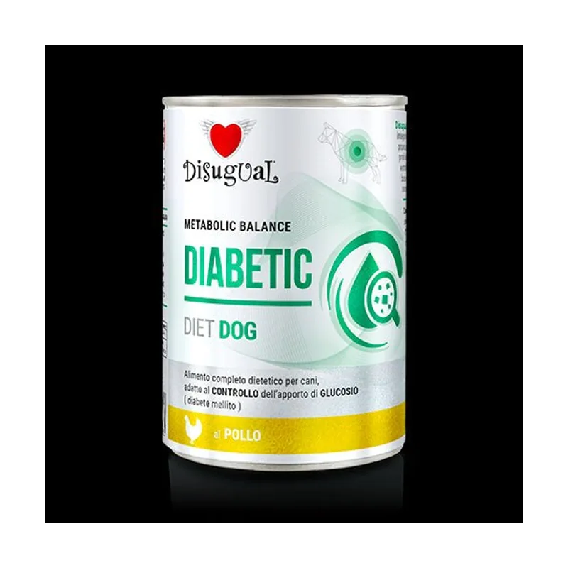 Disugual Diet Dog Diabético Pollo 6x400gr