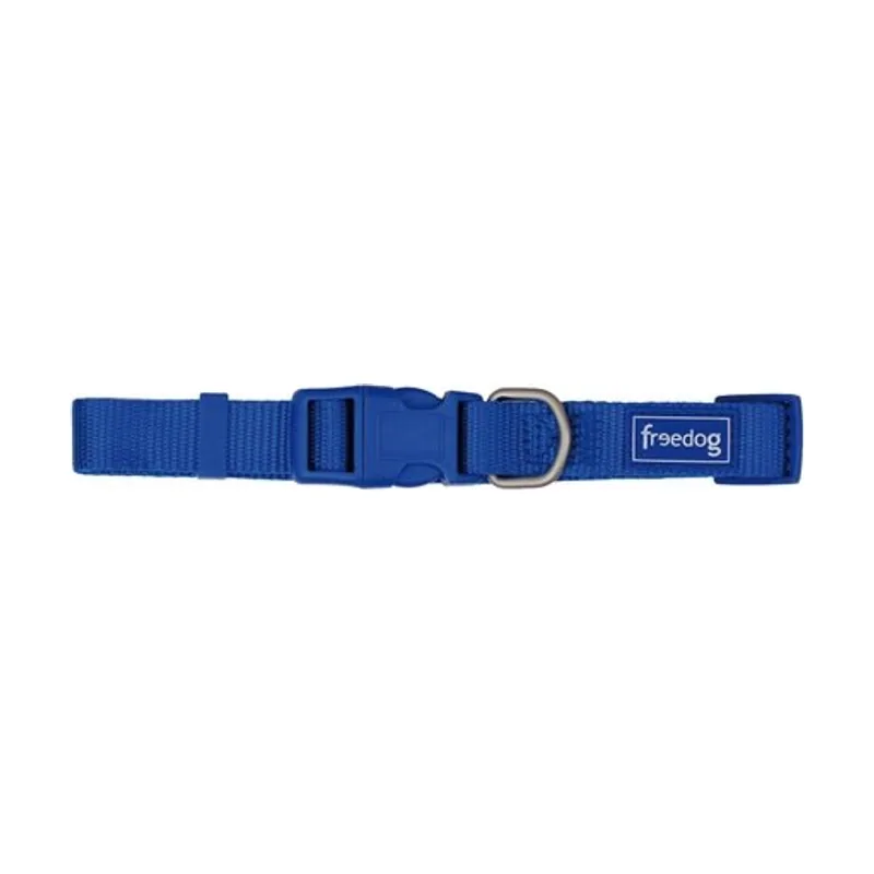 Freedog Collares Nylon Basic Azul 10-20cm