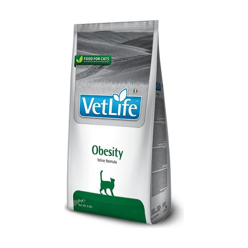 Farmina Vet Life Obesidad Alimento Seco para Gatos 2Kg