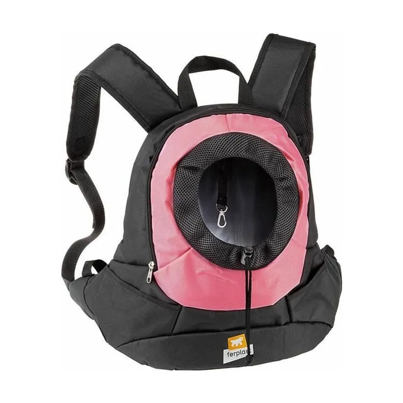 Ferplast Kangoo Small Mochila para Mascotas Rosa 450g
