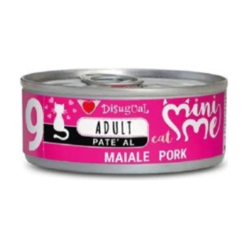 Disugual Mini-Me Cat Esterilizado Cerdo Lata 12x85g