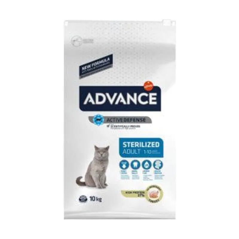 Affinity Advance Gato Adulto Esterilizado Pavo Seco 10kg