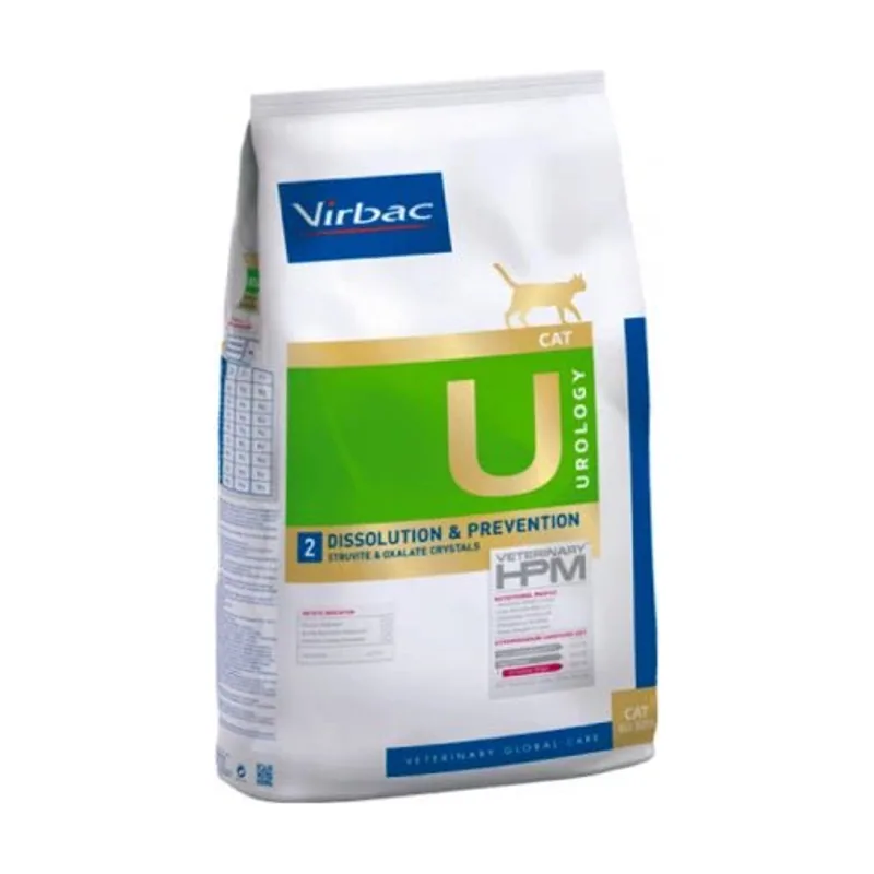 Virbac HPM Feline Urology Dissolution Prevention U2 Comida Seca
