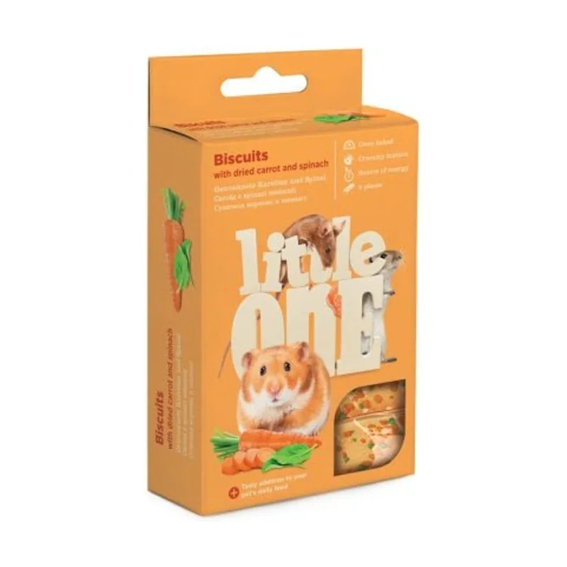 Little One Biskvits Lakomства para Roedores 120g