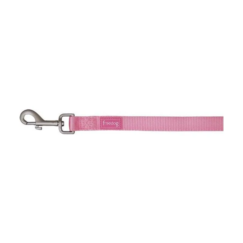 Freedog Basic Correa de Nylon Rosa 120cm