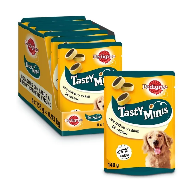Pedigree Tasty Cheese Bites Snacks para Perros 6