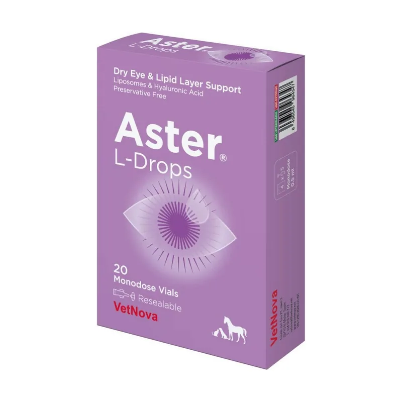 Vetnova Aster L-Drops Solución Oftálmica 20