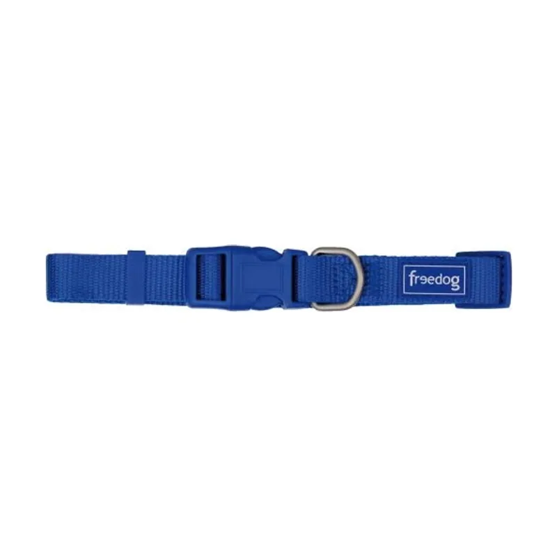 Freedog Basic Collar para Perro Nylon Azul 1