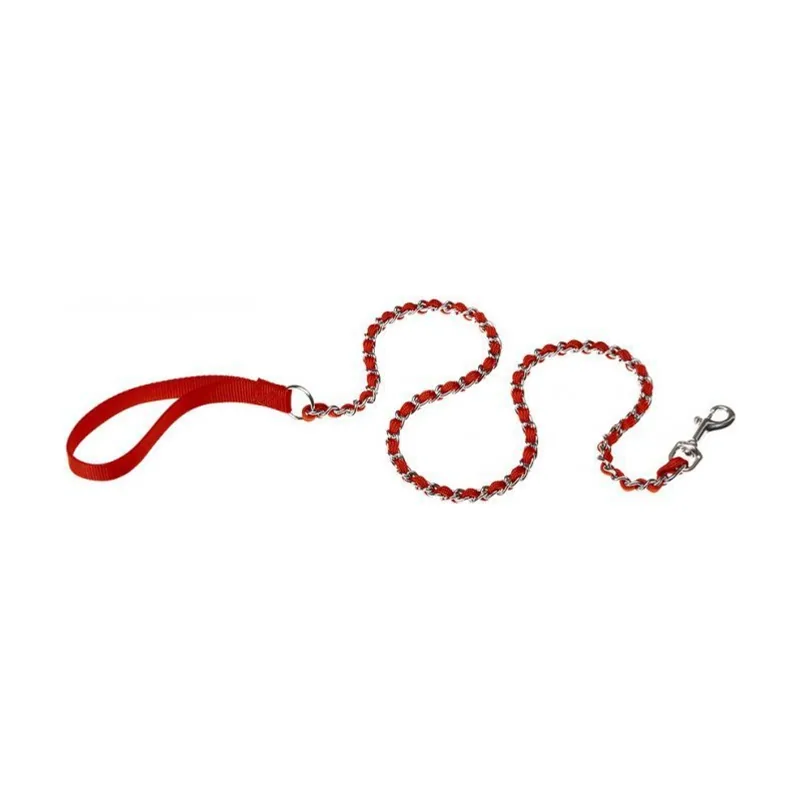 Ferplast Correa Chrome Nylon Rojo 122cm