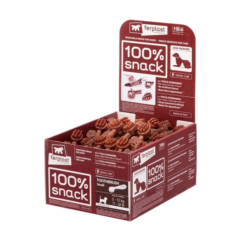 Ferplast 100% Snack Cepillo Dientes Small 100