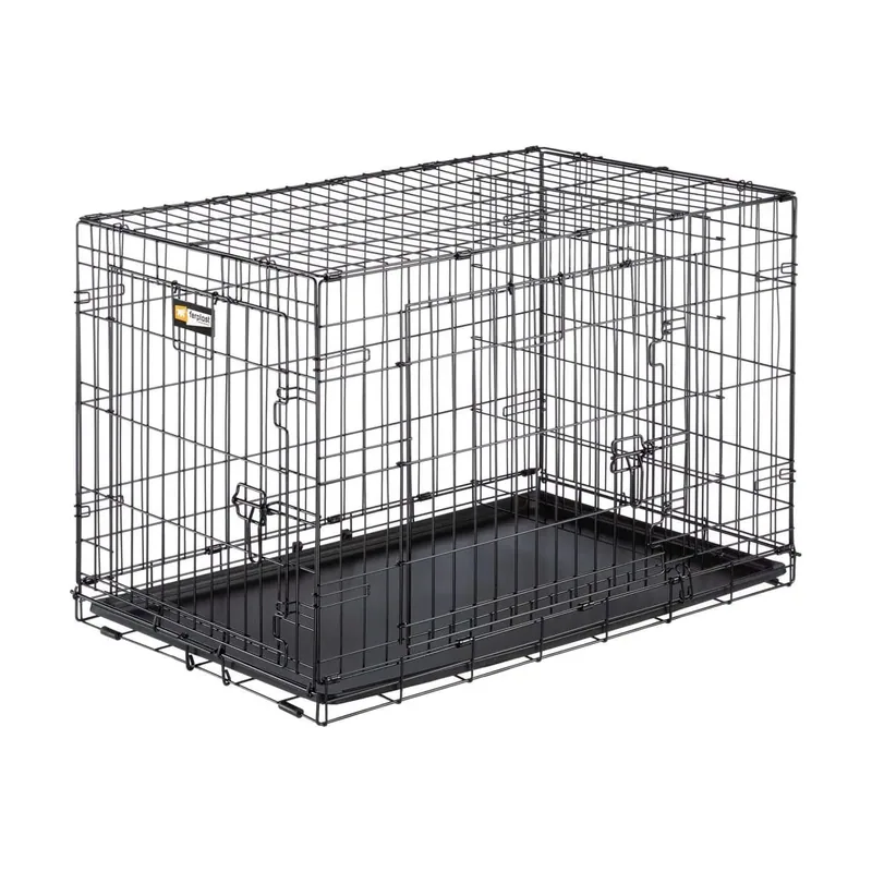 Ferplast Dog-Inn Jaula Plegable Negra 12kg
