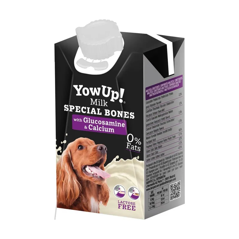 Yowup Yow Up Leche Para Perros 12X250Ml 1un