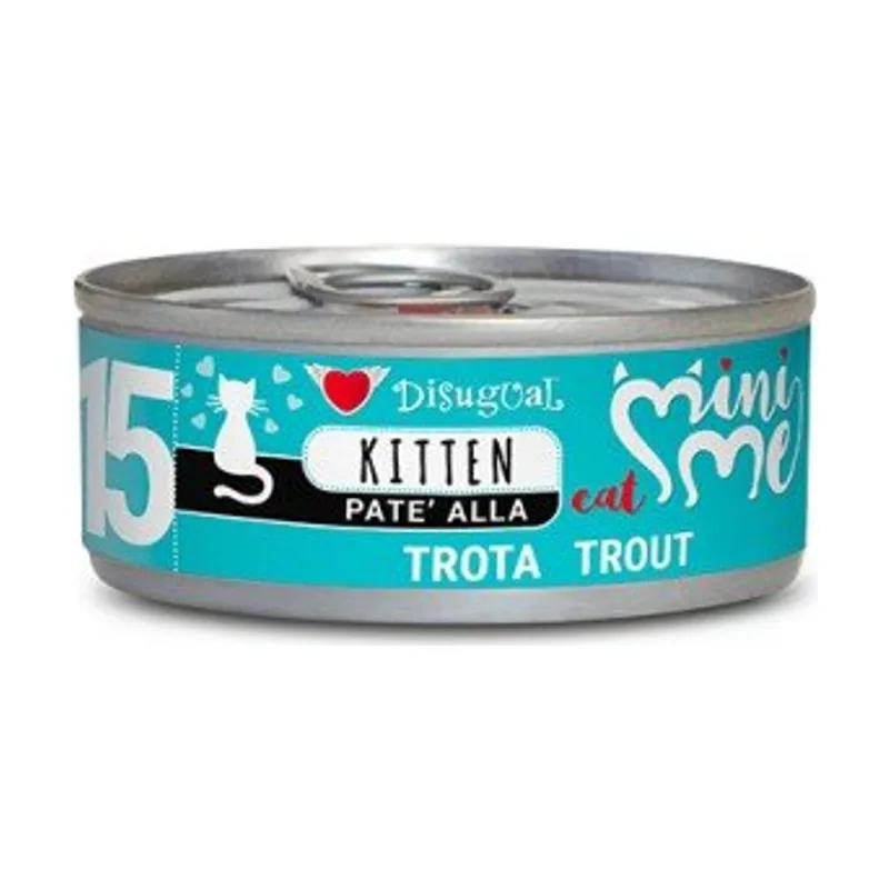 Disugual Mini-Me Kitten Paté de Trucha 12x85g