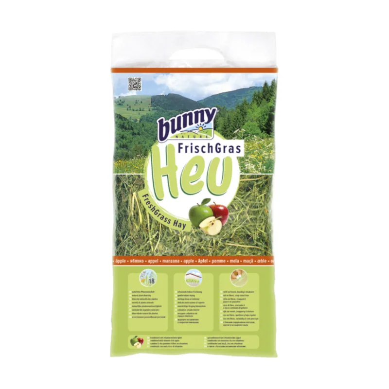 Bunny Heno Fresco Manzana 500g
