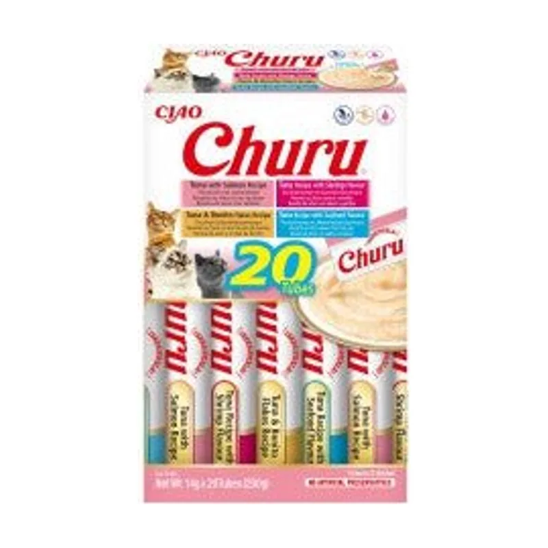 Churu Variedades de Marisco Pasta para Gatos 20