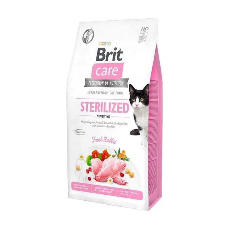 Brit Care Cat Sterilized Sensitive Alimento Seco 2Kg