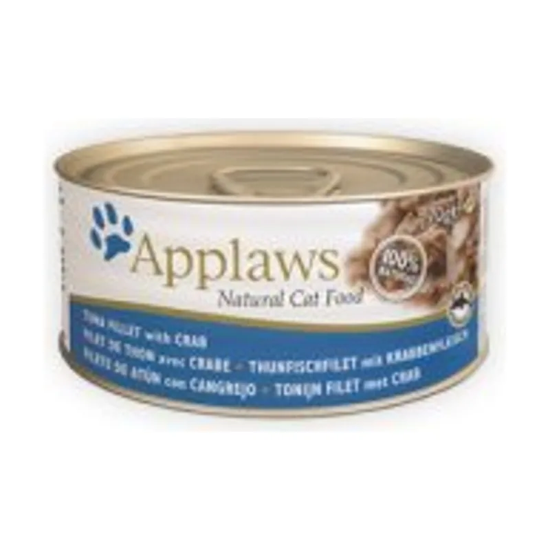 Applaws Tarrina Atún y Cangrejo Comida Húmeda para Gatos 60g