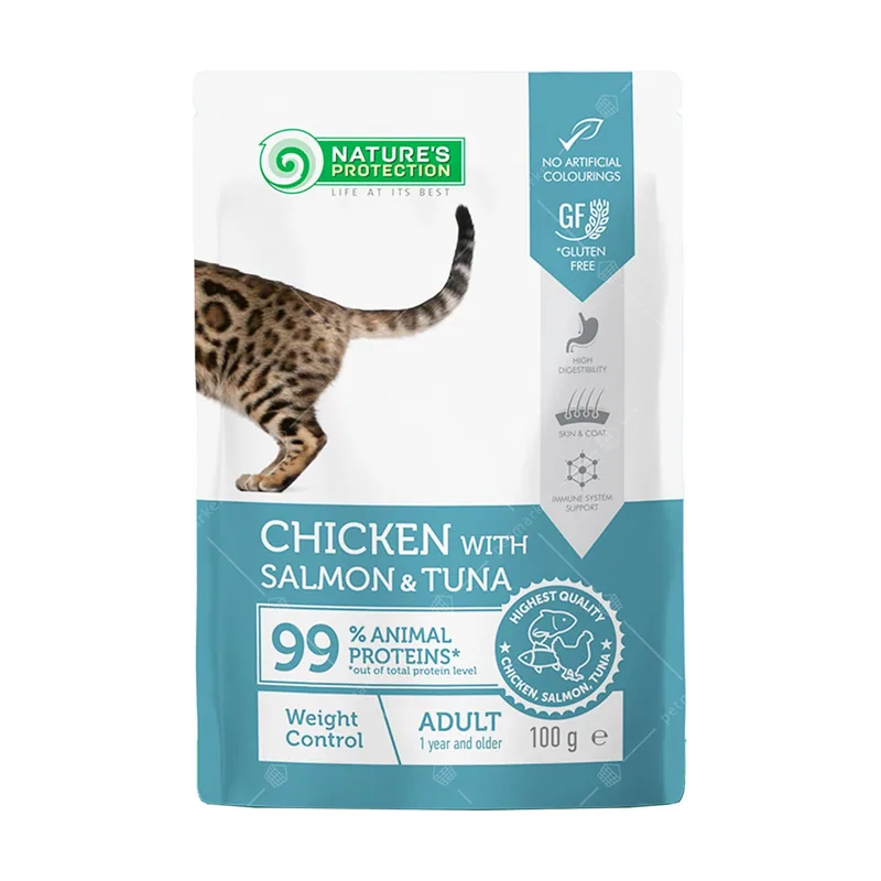 Natures Protection Cat Weight Control Comida Húmeda 100g