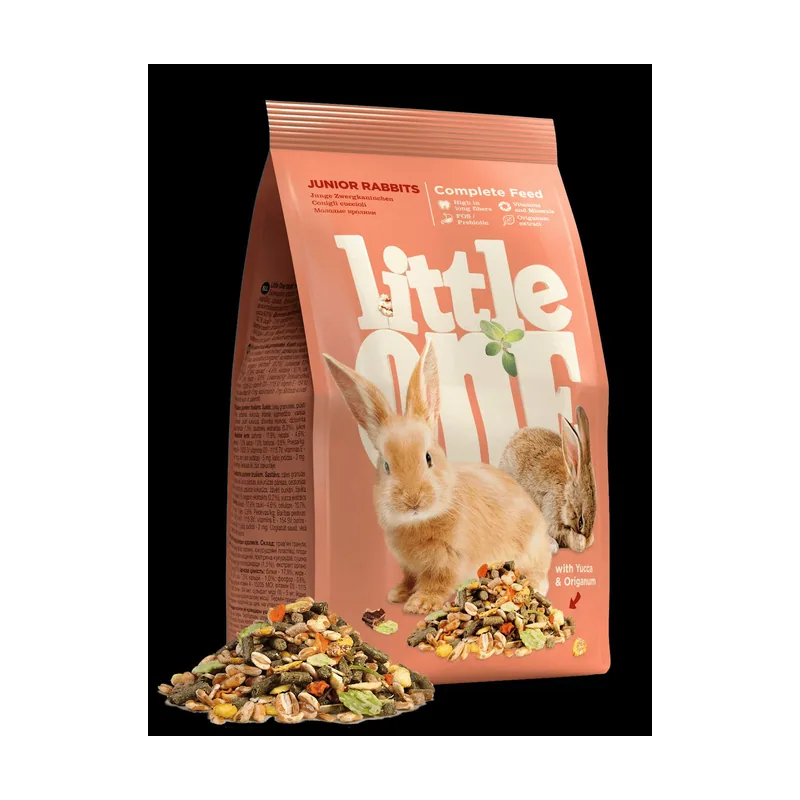 Little One Conejos Junior Pienso Granulado 15kg