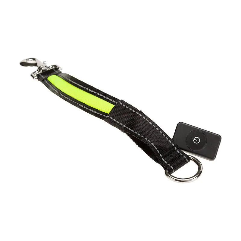 Ferplast Correa Led Extension Collar Amarillo 37cm