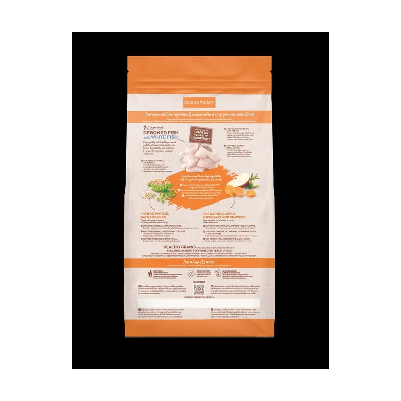 Nature's Variety Kitten Pescado Pienso 300g