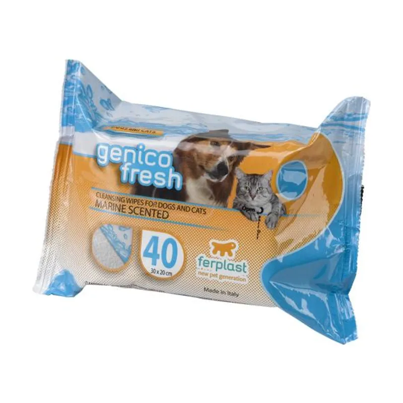 Ferplast Genico Fresh Toallitas para Mascotas 40