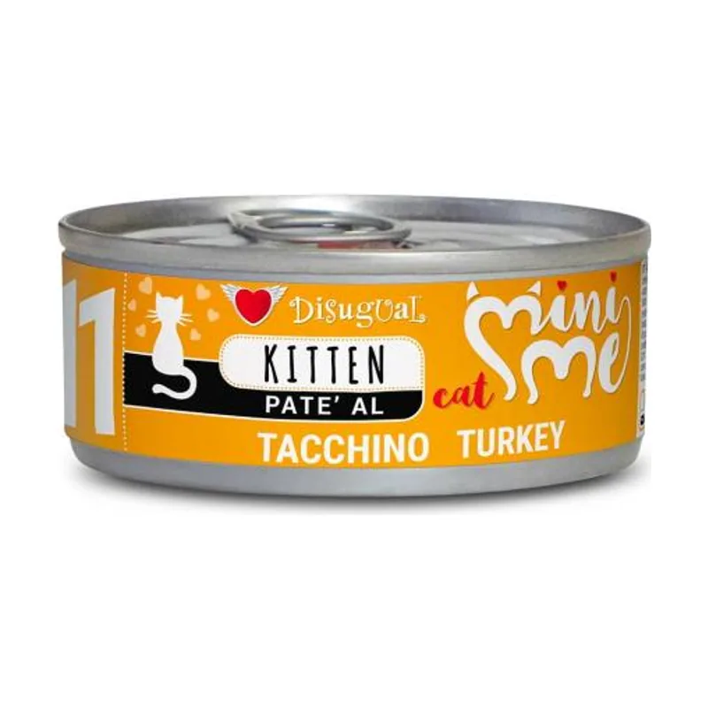 Disugual Mini-Me Kitten Pavo Lata 12x85g