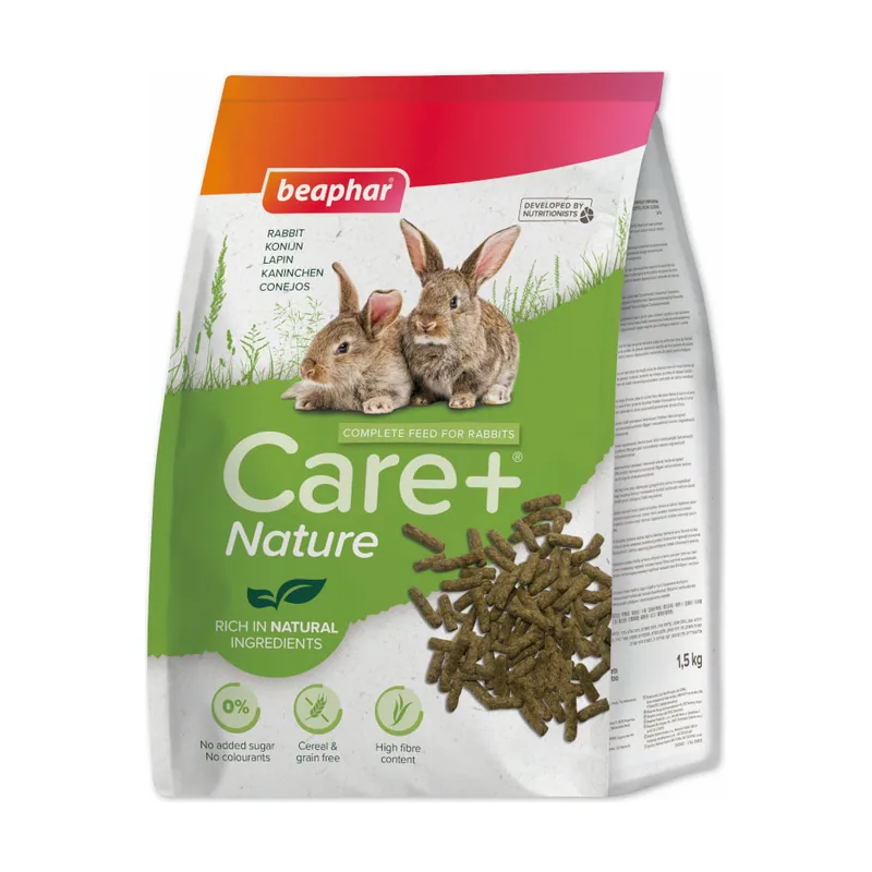 Beaphar Care+ Nature Conejo Alimento Completo 1,5Kg