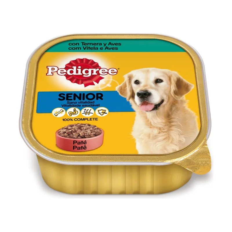Pedigree Tarrina Senior Alimento Húmedo 300g