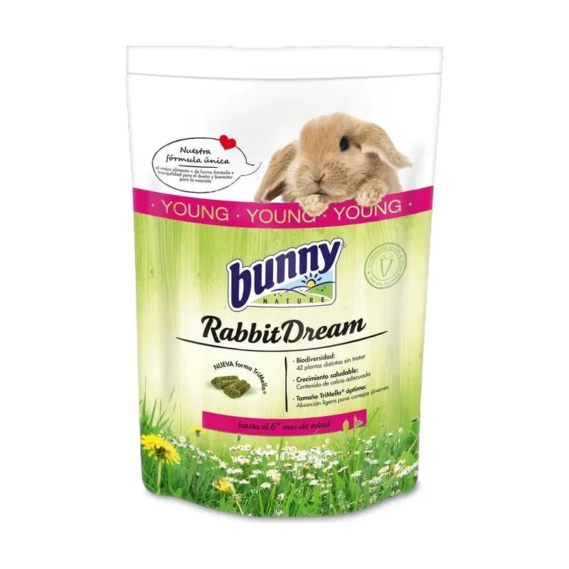 Bunny Alimento Sueño Conejo Enano Joven 4Kg