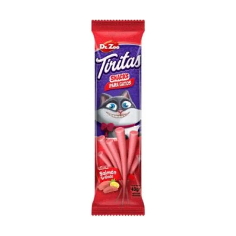 Drzoo Tiritas de Salmón Snack para Gatos 40g