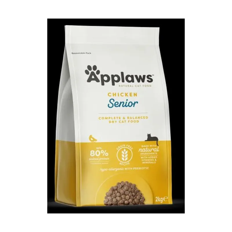 Applaws Cat Dry Senior Pollo Pienso Seco 2Kg