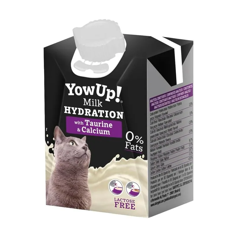 Yowup Yow Up Leche Para Gatos 12X200Ml 1un