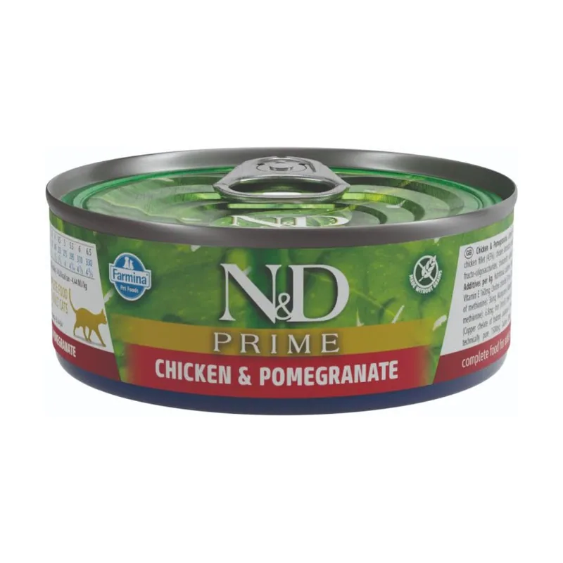 Farmina N&D Cat Prime Pollo Comida Húmeda 6x70gr