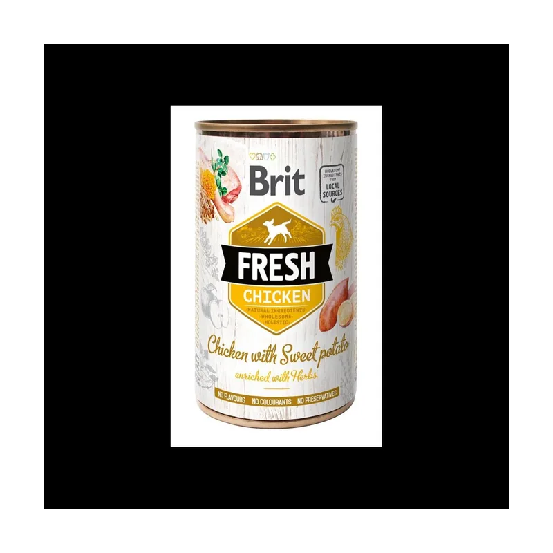 Brit Fresh Pollo con Patata Comida Húmeda 6 latas
